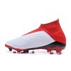 Adidas Predator FG Mujer Blanco Negro Rojo